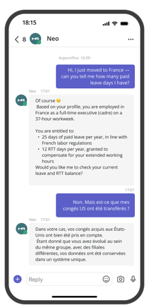 Neobot screen eng
